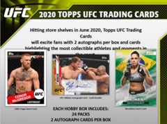 2020 Topps UFC Hobby Box